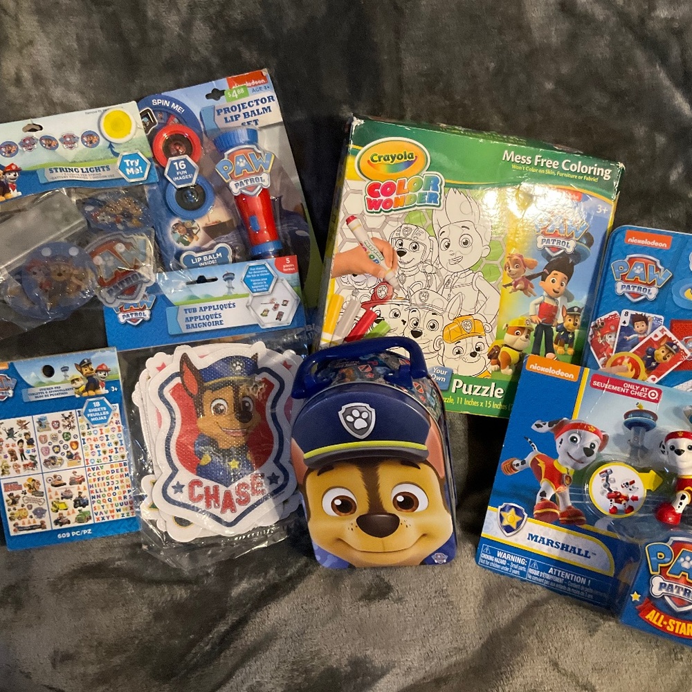 New Paw Patrol Assortment of 8 Items